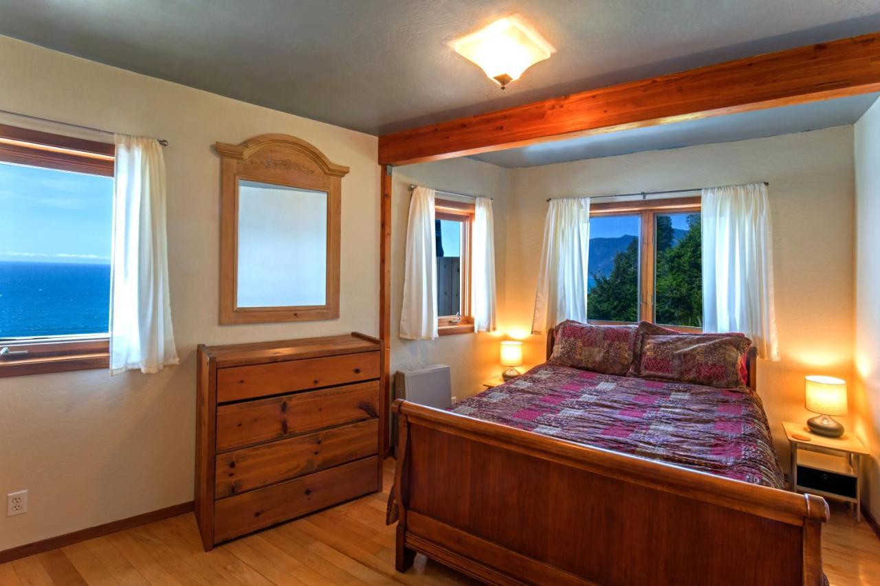 Amazing Oceanview 2 Bedroom Oceanfront! By Oceanviewhottubs Shelter Cove, Ca Tesla Ev Station Exterior foto